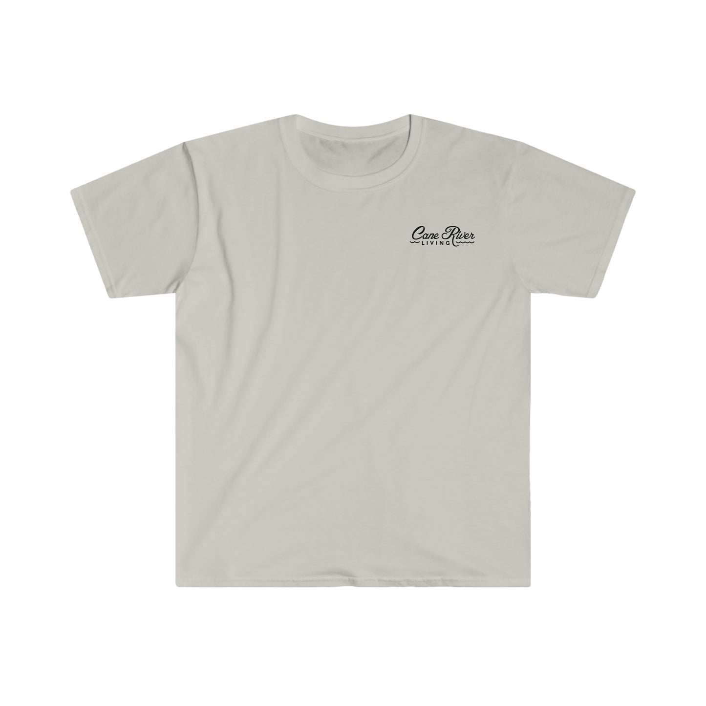 Vintage Catfish Drawing - Unisex Softstyle T-Shirt
